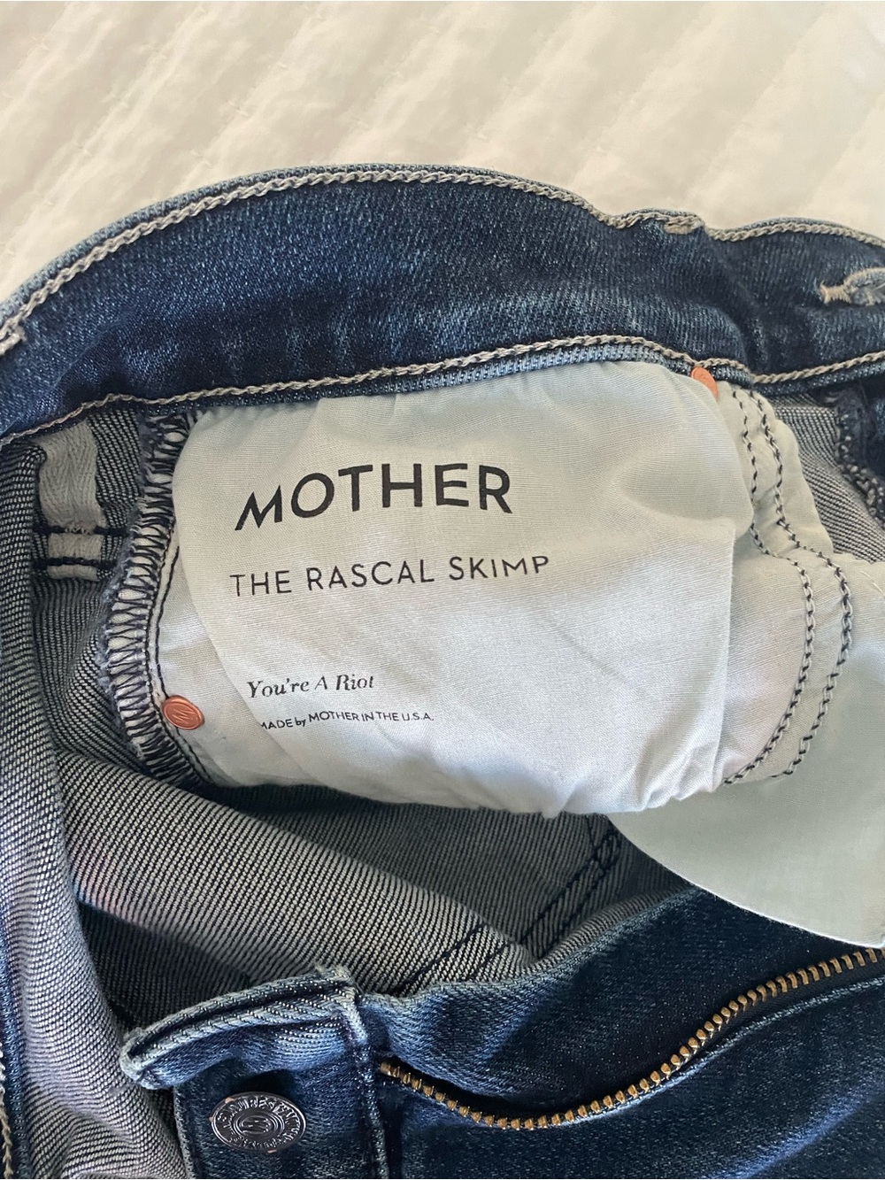 MOTHER The Rascal Skimp Jean - Picture 5 of 8